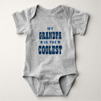 Mein Opa ist der Coolste Opa-Baby-Bodysuit