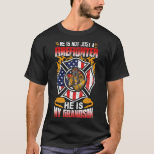 Mein Opa ist ein Feuerwehrmann, die Oma Oma Opa T-Shirt