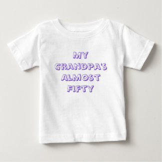 Mein Opa ist fast fünfzig Baby T-shirt