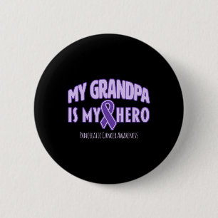 Mein Opa ist mein Helden-Bauchspeicheldrüsenkrebs- Button