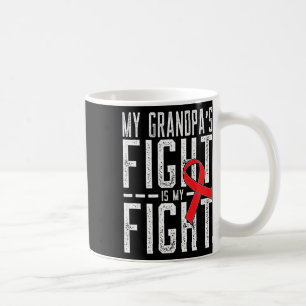 Mein Opa's Kampf ist mein Kampf Blutkrebs-Bewussts Kaffeetasse
