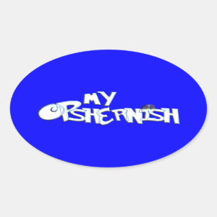 Mein Opshernis Ovaler Aufkleber
