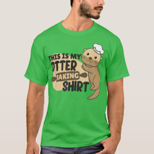 Mein Otter Backen Shirt - Funny Otter Pun 2396