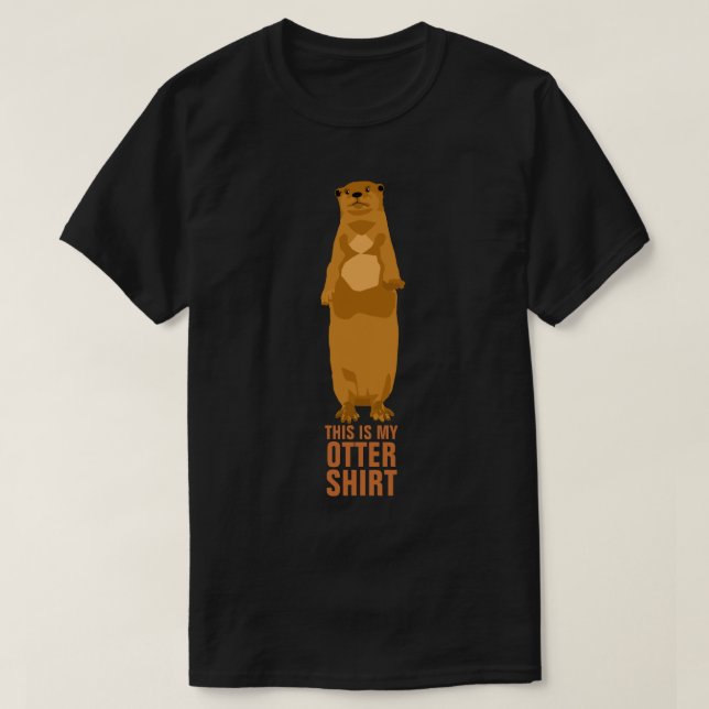Mein Otter-Shirt T-Shirt (Design vorne)