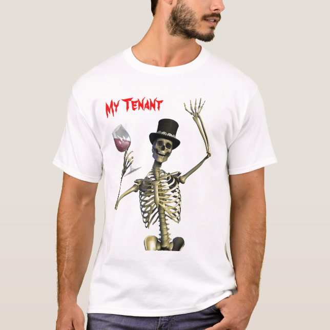 Mein Pächter ist ein Ehrenstudent T-Shirt (Vorderseite)