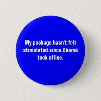 Mein Paket hat nicht seit Obama t… angeregt Button