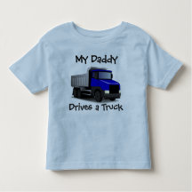 Mein Papa fährt einen T - Shirt für Kleinkinder