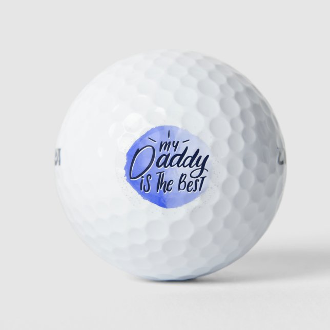 Mein Papa ist der beste Golfball (Vorderseite)