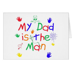 Mein Papa ist der Beste Vatertag von einem jun
