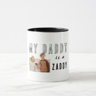 Mein Papa ist ein Zaddy-Foto Tasse