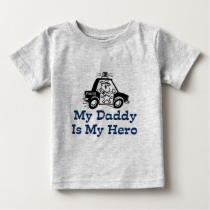 Mein Papa ist mein Held Baby T-shirt