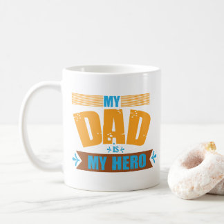 Mein Papa ist mein Held Tasse – Bestes Papa Gesche