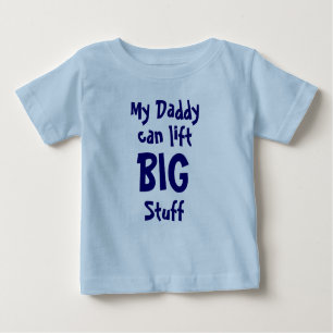 Mein Papa, kann heben, BIG, Stuhl Baby T-shirt