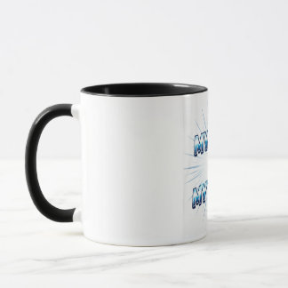 Mein Papa Mein Held Blaues Vatertags-Mug | Cooler  Tasse