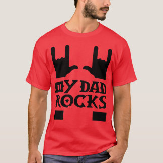 mein Papa rockt lustig T-Shirt