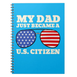 Mein Papa wurde gerade ein US-amerikanischer Staat Notizblock