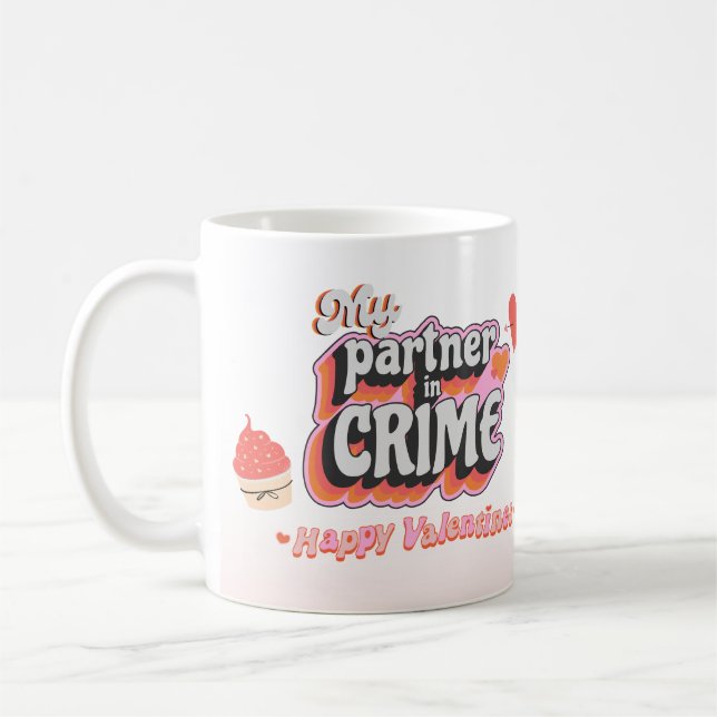Mein Partner in der Kriminalität Kaffeetasse (Links)