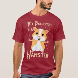 Mein Patronus ist ein Hamster Funny Hamster Lover  T-Shirt