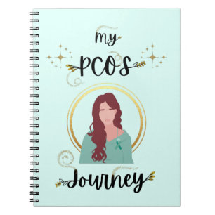 Mein PCOS Journey Polyzystisches Ovarialsyndrom Aq Notizblock