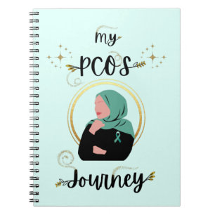 Mein PCOS Journey Polyzystisches Ovarialsyndrom Aq Notizblock