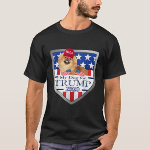 Mein Pekingese für Trump T Shirt
