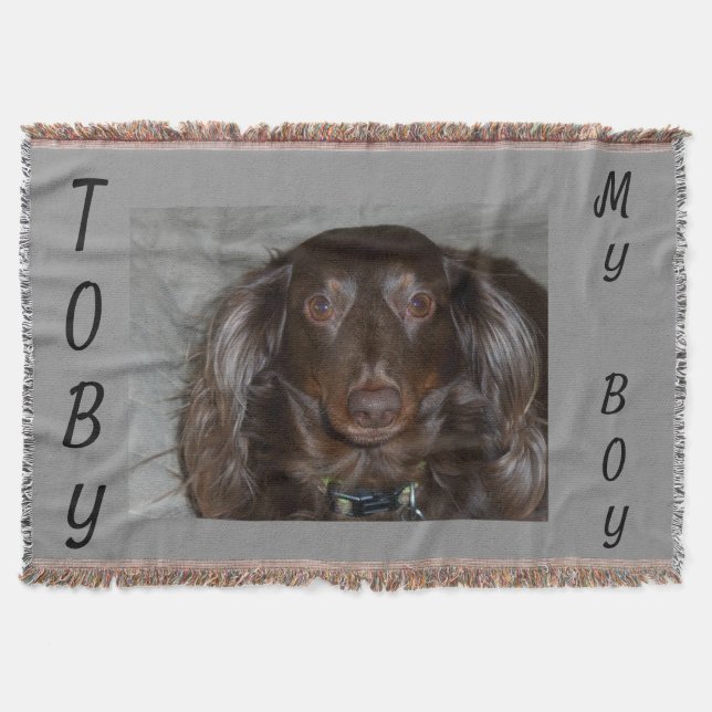 Mein Pelzbaby Decke (Vorderseite)