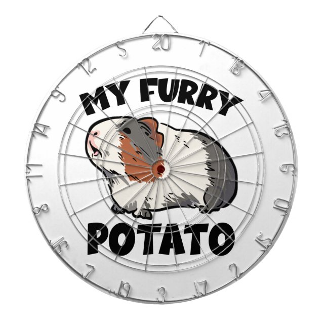 Mein Pelztier, Guinea Dartscheibe (vorne)