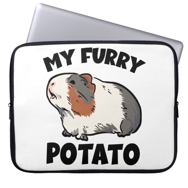 Mein Pelztier, Guinea Laptopschutzhülle (Vorderseite)