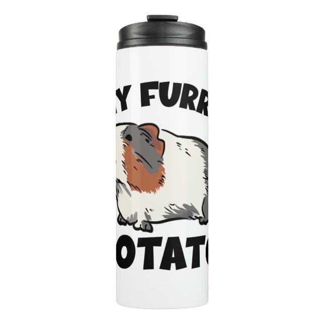 Mein Pelztier, Guinea Thermosbecher (Vorderseite)