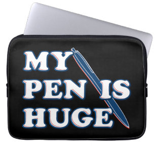 Mein Pen ist ein riesiger, sonniger Offenbarungsve Laptopschutzhülle