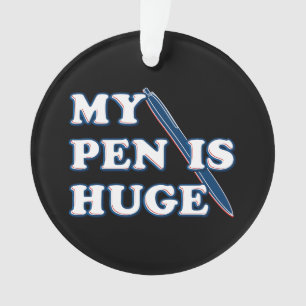 Mein Pen ist ein riesiger, sonniger Offenbarungsve Ornament