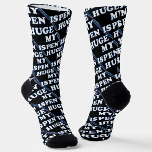 Mein Pen ist ein riesiger, sonniger Offenbarungsve Socken