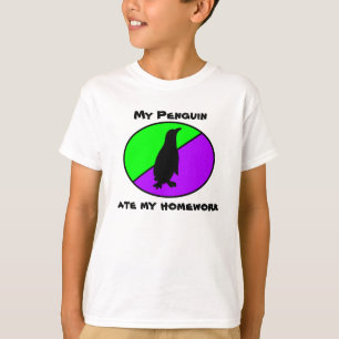 Mein Penguin aß meine Hausaufgaben T-Shirt