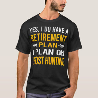 Mein Pensionsplan Geisterjagd paranormal T-Shirt