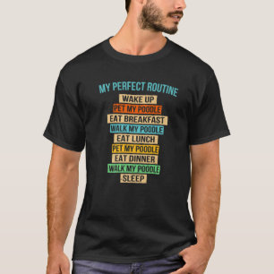 Mein perfekter Routine-Spaziergang mit meinem Pood T-Shirt