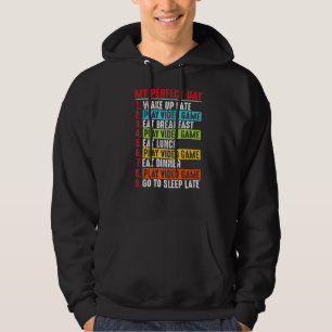 Mein perfekter Tag Funny Gamer Video Games Boys Te Hoodie