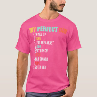 Mein perfekter Tag Funny Judo T-Shirt