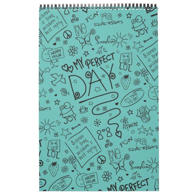 Mein perfekter Tag - positives Denken 2 Kalender (Titelbild)