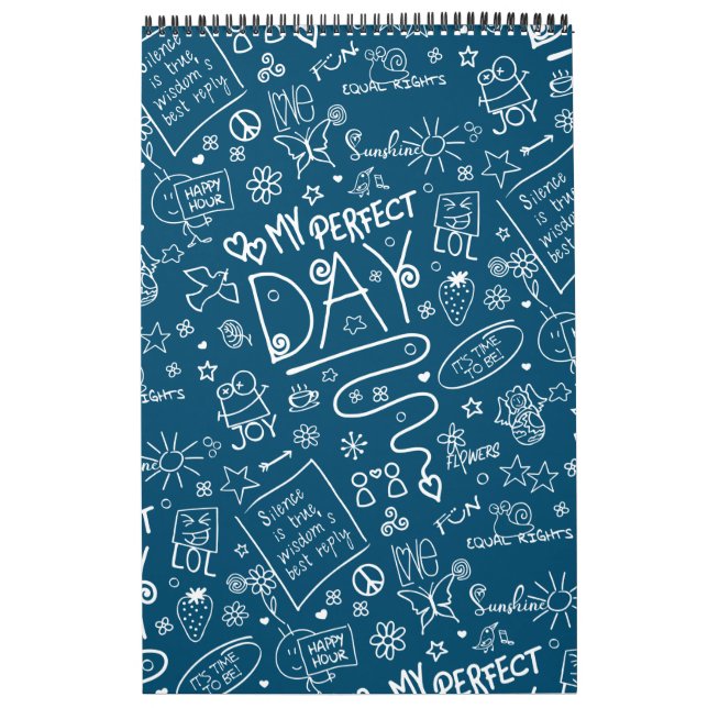 Mein perfekter Tag - positives Denken 2a Kalender (Titelbild)