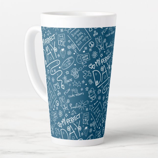 Mein perfekter Tag - positives Denken 2a Milchtasse (Linke Ecke)