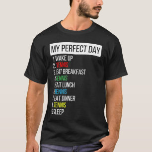 Mein perfekter Tennisplatz T-Shirt