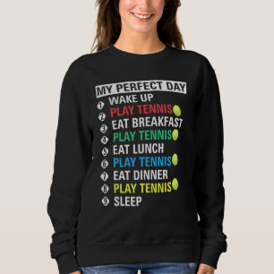 Mein perfekter Tennisspieler Cool Sweatshirt
