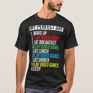 Mein perfekter Video Games Cool Gamer T-Shirt