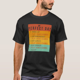 Mein perfekter Video Games Cool Gamer T-Shirt