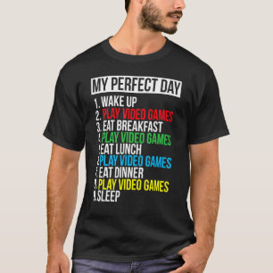 Mein perfekter Video Games Cool Gamer T-Shirt