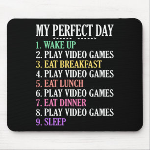 Mein perfektes Day Gaming Kleidungsstück Computer  Mousepad