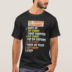 Mein perfektes Halloween lustiges Skelett Zombie C T-Shirt
