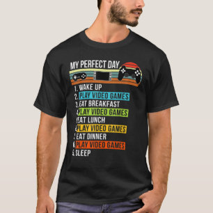 Mein perfektes Videospiel-Cool-Gamer-Retro T-Shirt