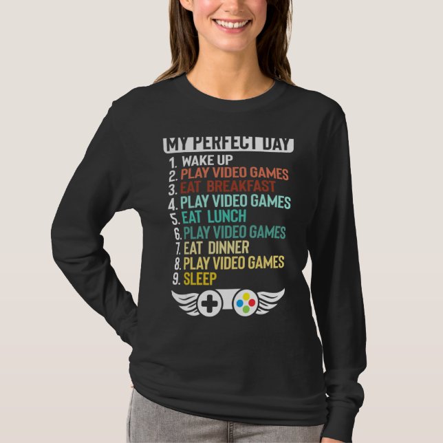 Mein perfektes Videospiel T-Shirt (Vorderseite)