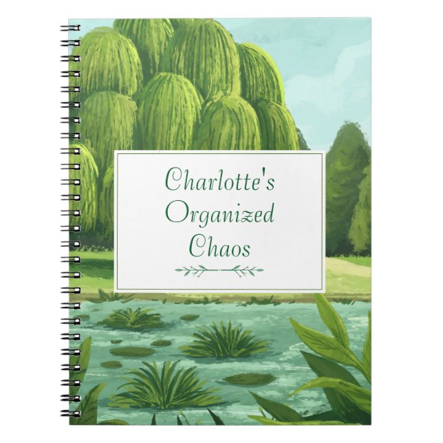 Mein Personalisierter Planer für das organisierte  Notizblock (Vorderseite)